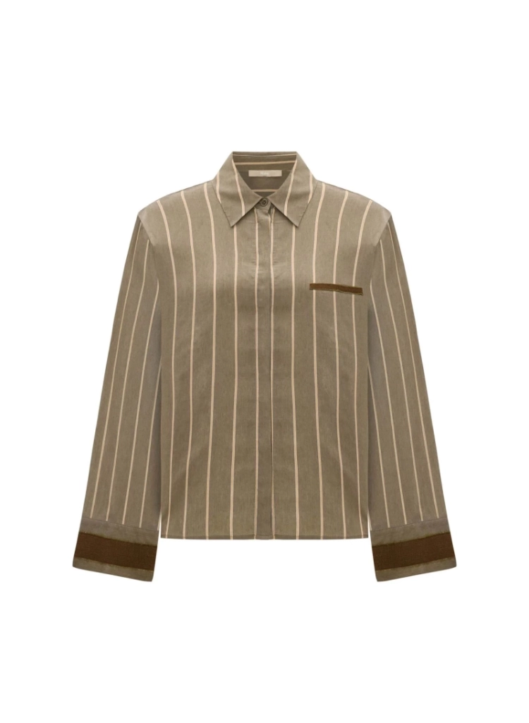 ISABELLA SHIRT SEA KELP