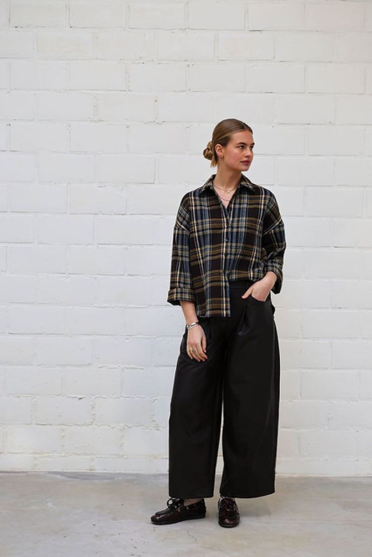 Penny Pants leather Brown