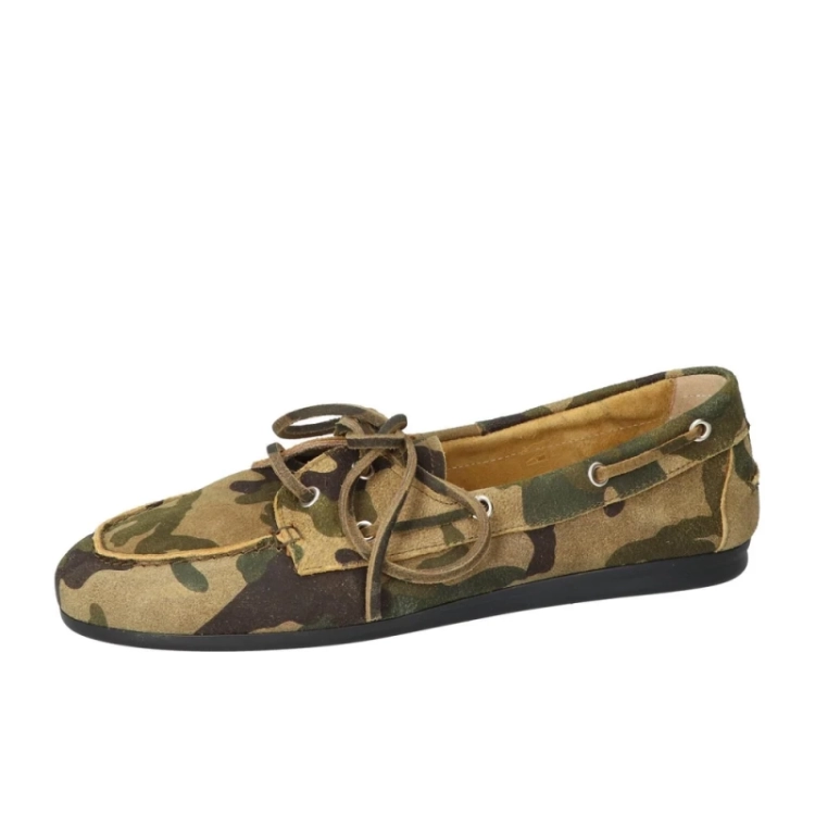 Camo suede Green